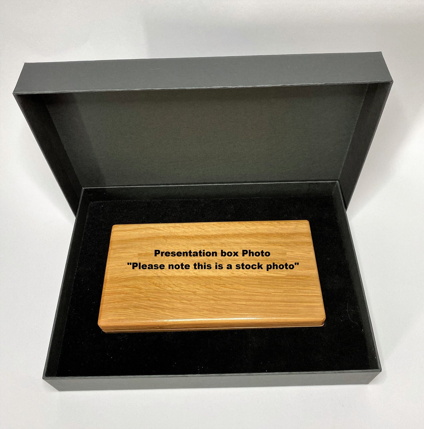 Presentation box showing how the pen and box  will be sent out to customers to enable you to give one of those special gifts a touch of class
