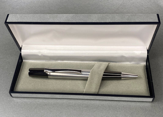 Handmade Parker style Ballpoint pen, made in Aluminium, complete with Gift box